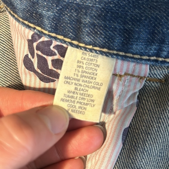 American Eagle Jean Mini Skirt 14 Y2K - Picture 6 of 6